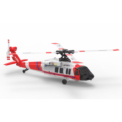 UH-60 2.4G 5CH Flybarless Scale RC Helicopter Model with Barometric Altitude Hold, Optical Flow Positioning & One-Key Inverted Flight (RTF)