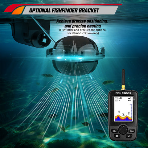V030 12V 2.4G High-Speed RC Bait Boat with GPS Positioning
