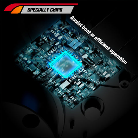 V030 12V 2.4G High-Speed RC Bait Boat with GPS Positioning