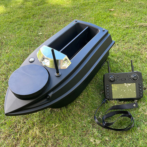 V030 12V 2.4G High-Speed RC Bait Boat with GPS Positioning