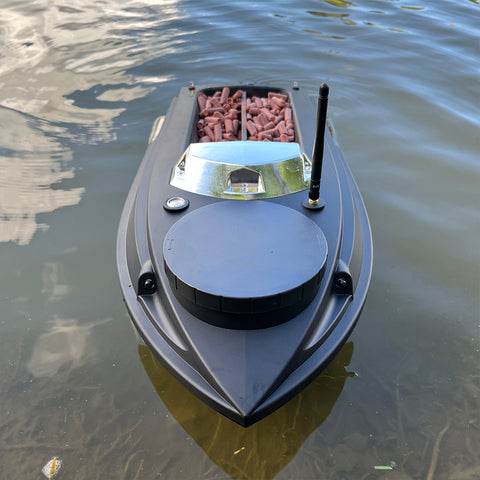 V030 12V 2.4G High-Speed RC Bait Boat with GPS Positioning