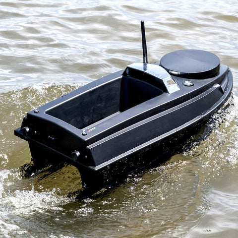 V030 12V 2.4G High-Speed RC Bait Boat with GPS Positioning