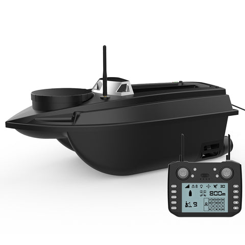 V030 12V 2.4G High-Speed RC Bait Boat with GPS Positioning