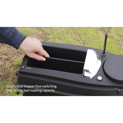V030 12V 2.4G High-Speed RC Bait Boat with GPS Positioning