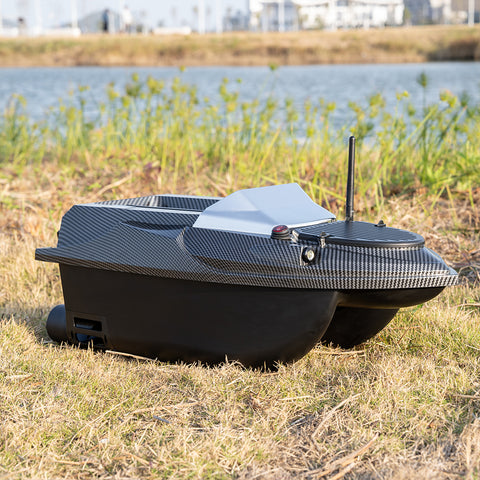 V080 12V High-Speed RC Bait Boat with 9 Fishing Zones and 180 Waypoints