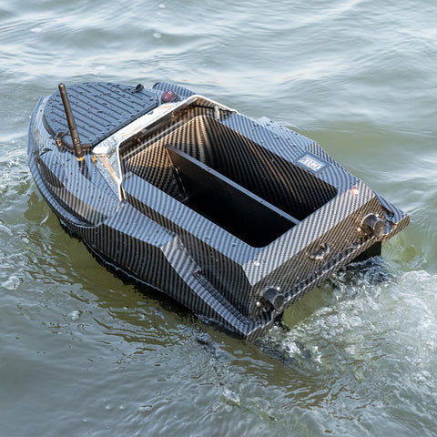 V080 12V High-Speed RC Bait Boat with 9 Fishing Zones and 180 Waypoints