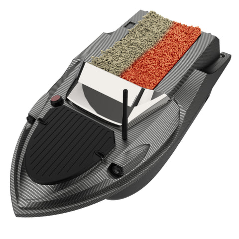V080 12V High-Speed RC Bait Boat with 9 Fishing Zones and 180 Waypoints