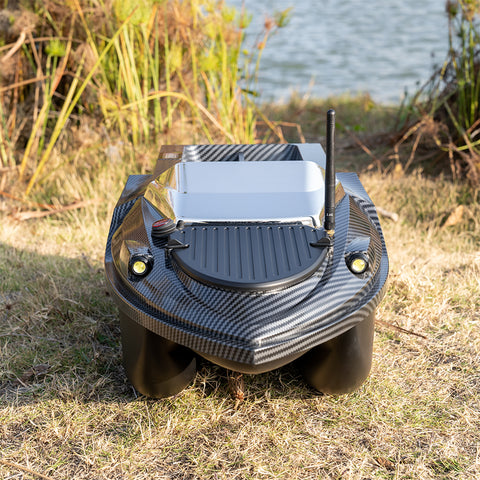 V080 12V High-Speed RC Bait Boat with 9 Fishing Zones and 180 Waypoints