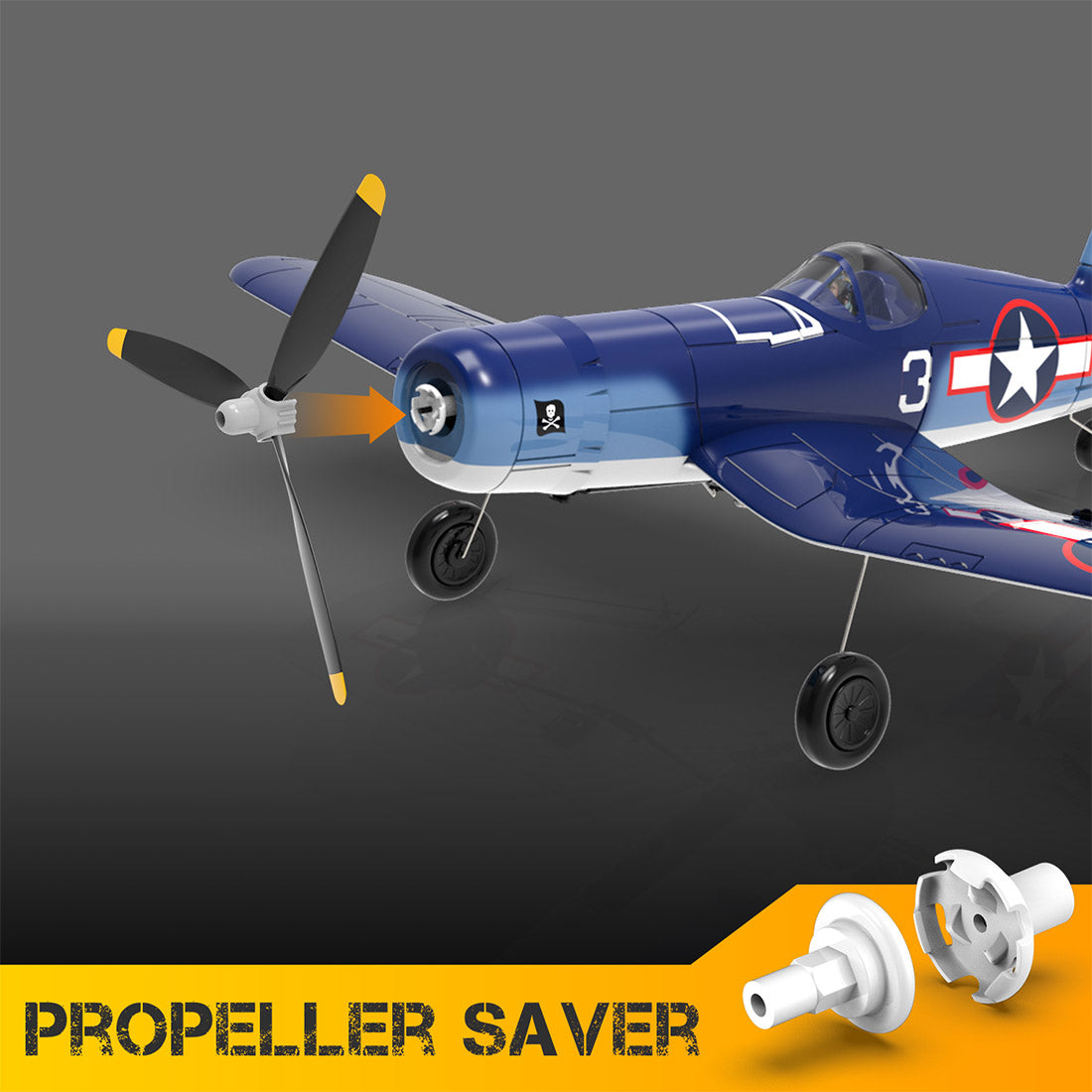 VOLANTEXRC P-47 Electric Beginner Fighter Aircraft | RTRhobby