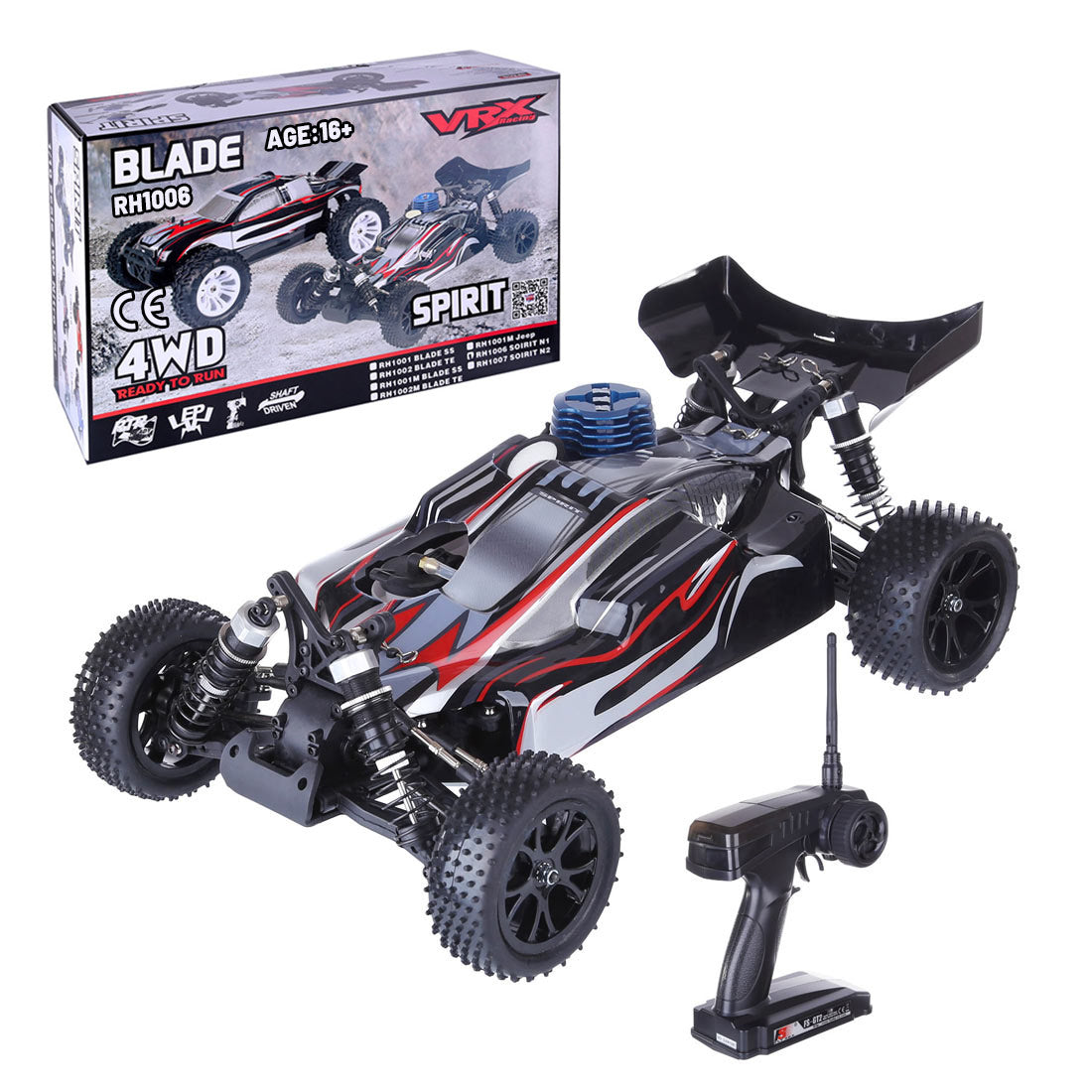 VRX RH1006 1/10 4WD Nitro High Speed RC Car R0070 RTR | RTRhobby