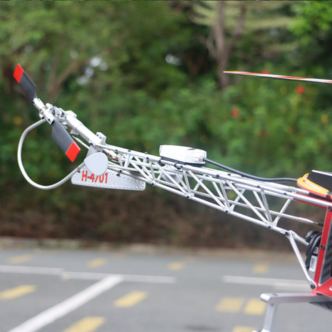 WOLFBUSH Bell-47 2.4G 450-Class 3-Blade RC Helicopter with H1PRO Flight Controller (RTF) Pre-sale