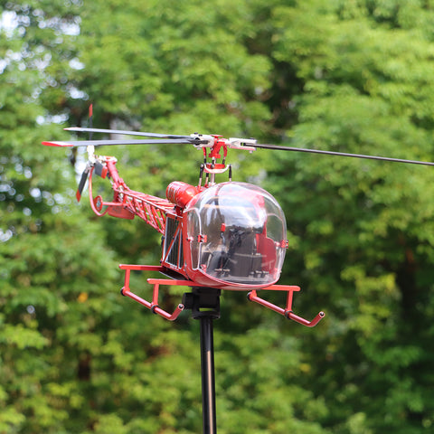 WOLFBUSH Bell-47 2.4G 450-Class 3-Blade RC Helicopter with H1PRO Flight Controller (RTF) Pre-sale