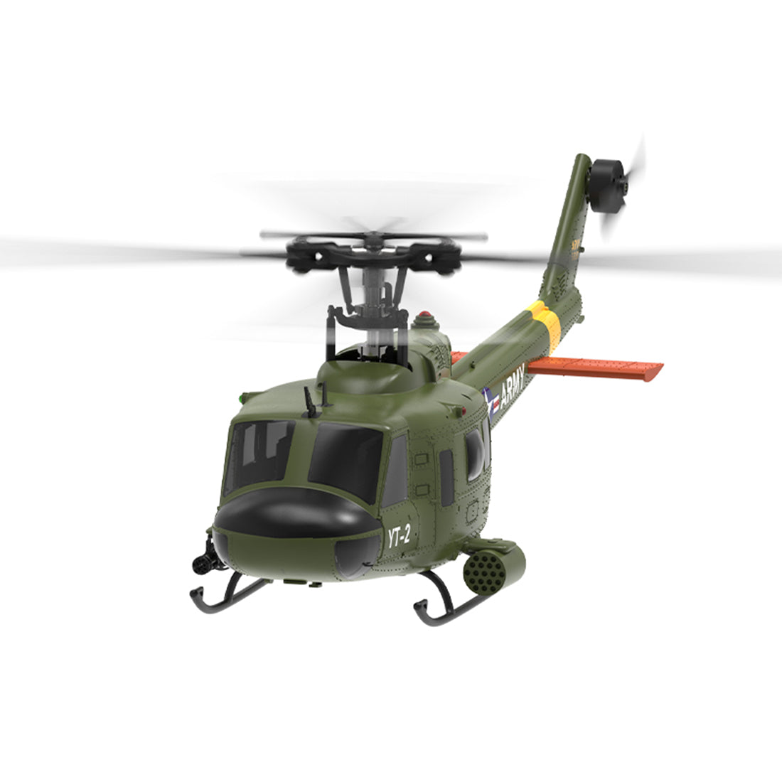 YU XIANG F07 UH-1 Huey brushless flybarless RC Helicopter | RTRhobby