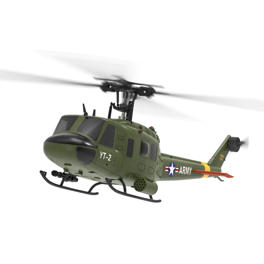 YU XIANG F07 UH-1 Huey brushless flybarless RC Helicopter | RTRhobby