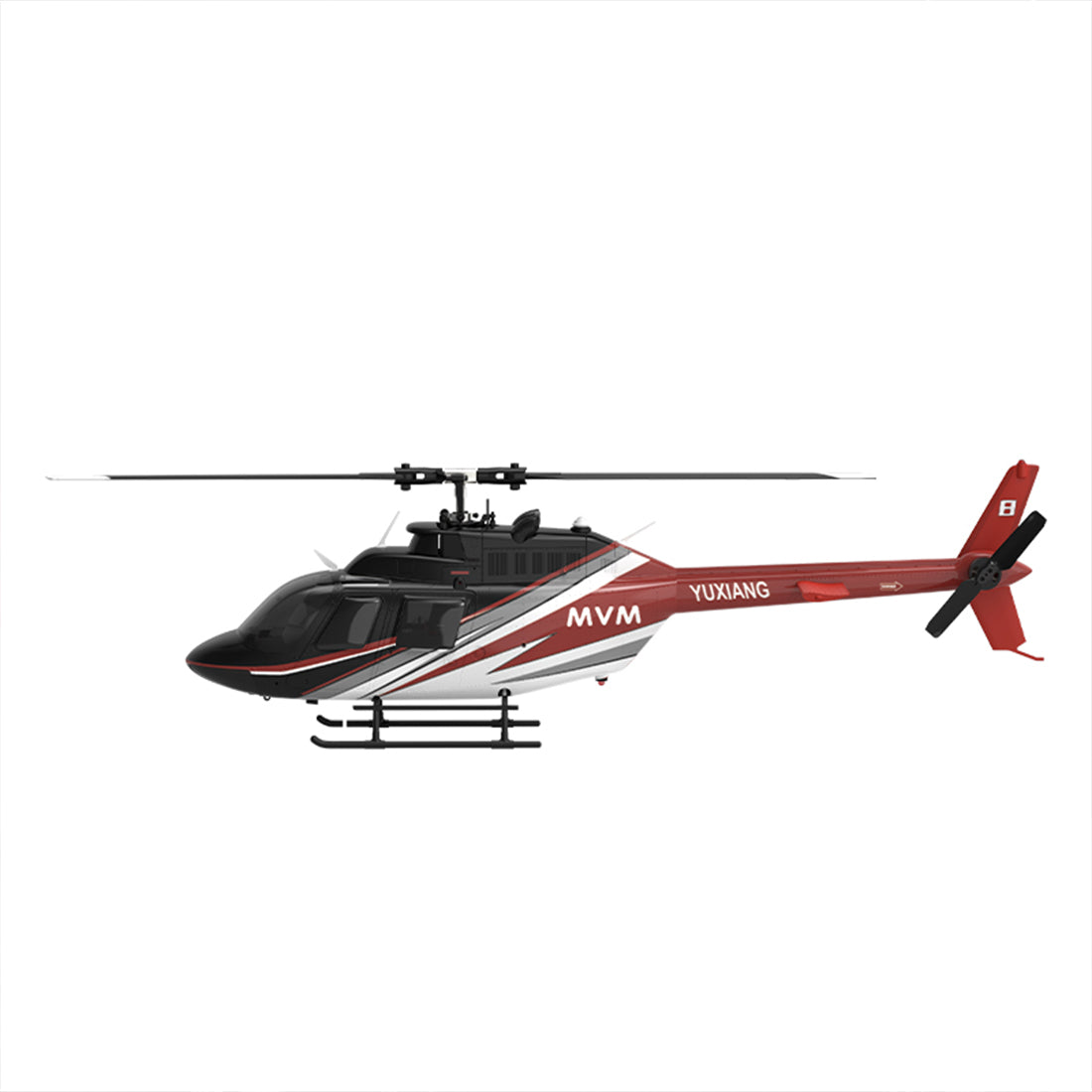 YU XIANG F08 Bell 206 brushless flybarless RC Helicopter | RTRhobby