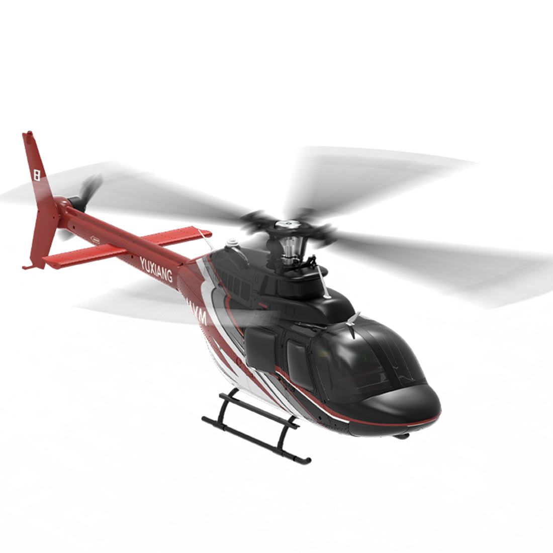 YU XIANG F08 Bell 206 brushless flybarless RC Helicopter | RTRhobby