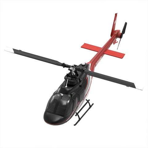 YU XIANG F08 1/34 Scale Bell 206 2.4G 6CH Brushless Direct-Drive 3D/6G Flybarless RC Helicopter Model with Optical Flow Positioning