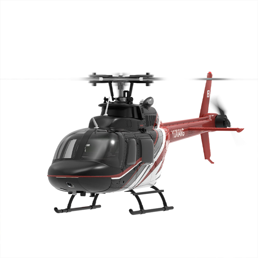 YU XIANG F08 Bell 206 brushless flybarless RC Helicopter | RTRhobby