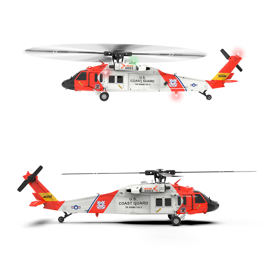 Yu Xiang F09-S 1/47 2.4G 6CH Direct Drive RC Helicopter RTF | RTRhobby