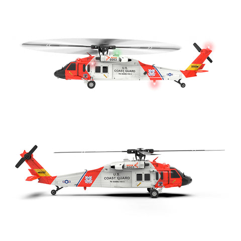 Yu Xiang F09-S 1/47 2.4G 6CH Direct Drive RC Helicopter RTF | RTRhobby