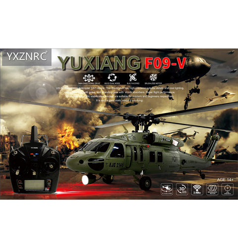 YU XIANG  F09-V 1/47 2.4G 6CH RC Dual Brushless  Helicopter | RTRhobby