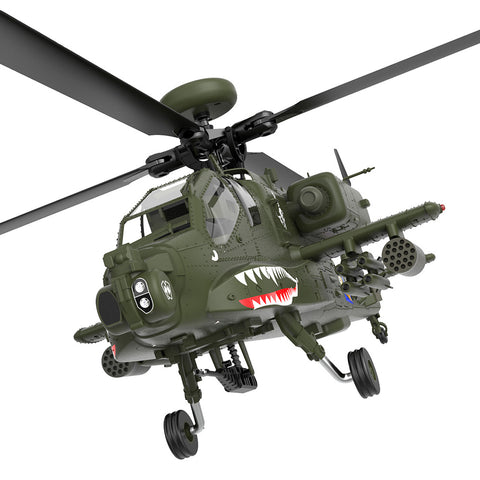 YU XIANG Apache F11 AH64 Dual-Axis Military RC Helicopter | RTRhobby