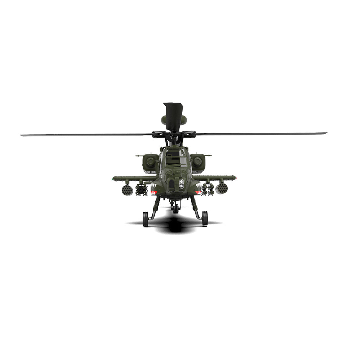 YU XIANG Apache F11 AH64 Dual-Axis Military RC Helicopter | RTRhobby