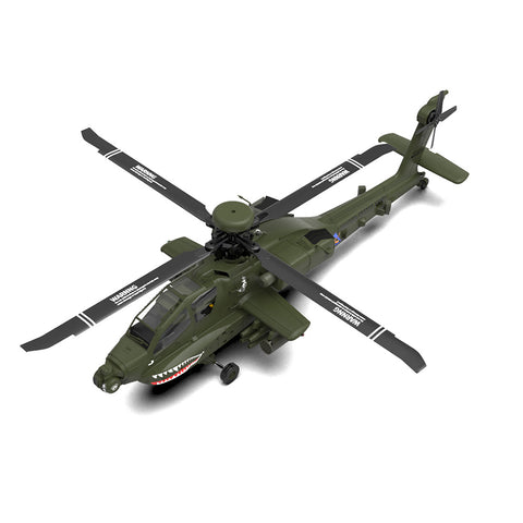 YU XIANG Apache F11 AH64 Dual-Axis Military RC Helicopter | RTRhobby