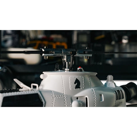 YU XIANG F112S AH-1 1/40 Scale 200-Class 2.4G 9CH RC Military Helicopter Model with Dual-Blade Flybarless Rotor Head, 6G Mode & GPS Positioning (Pre-sale)
