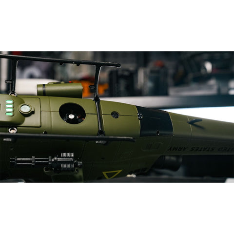 YU XIANG F112S AH-1 1/40 Scale 200-Class 2.4G 9CH RC Military Helicopter Model with Dual-Blade Flybarless Rotor Head, 6G Mode & GPS Positioning (Pre-sale)