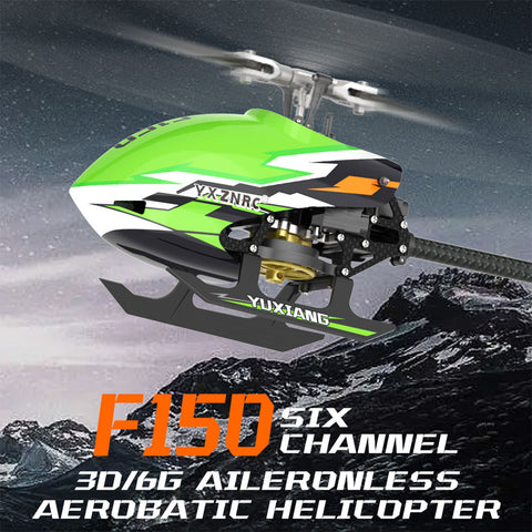 YU XIANG F150 6CH Direct Drive Brushless RC Helicopter RTF | RTRhobby