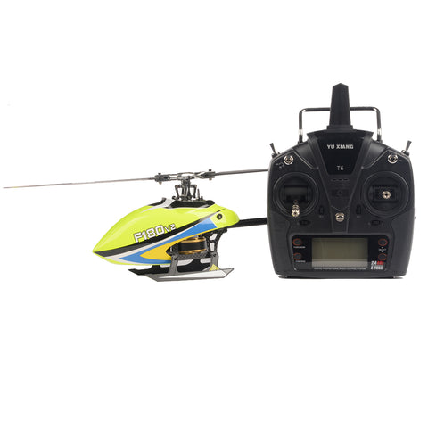 Yu Xiang YXZNRC F180 V2 6CH 3D6G System Dual Brushless Direct Drive Motor Flybarless RC Helicopter RTF