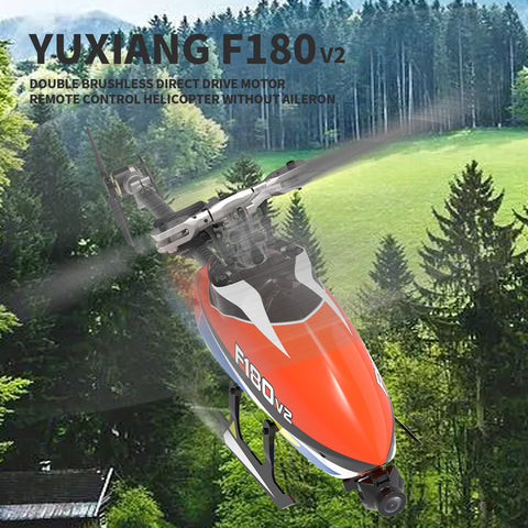 YU XIANG F180 V2 Direct Drive Flybarless RC Helicopter RTF | RTRhobby