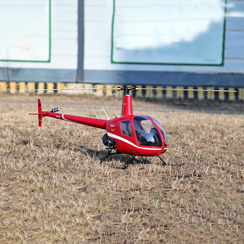 RVE R22 Robinson 1/4.5 Scale 700-Class RC Helicopter, 2.4GHz 6CH GPS Scale Model with H2 Flight Controller( RTF/KIT Version)