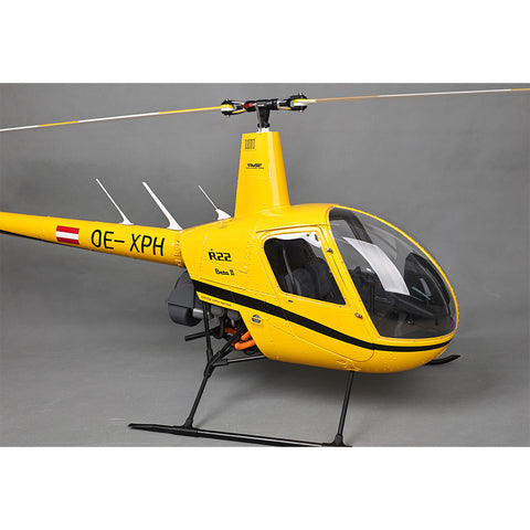 RVE R22 Robinson 1/4.5 Scale 700-Class RC Helicopter, 2.4GHz 6CH GPS Scale Model with H2 Flight Controller( RTF/KIT Version)