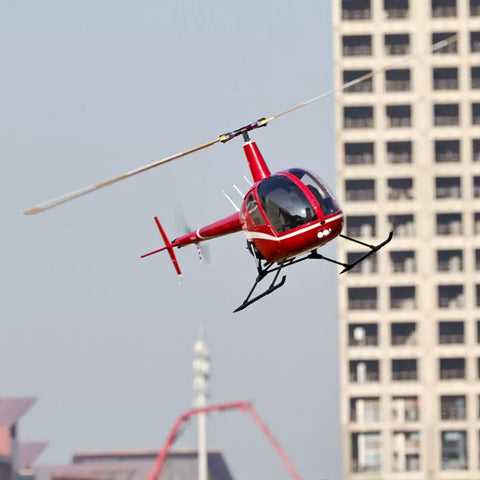RVE R22 Robinson 1/4.5 Scale 700-Class RC Helicopter, 2.4GHz 6CH GPS Scale Model with H2 Flight Controller( RTF/KIT Version)