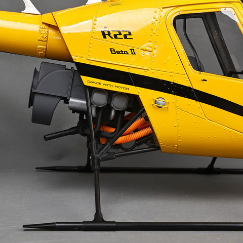 RVE R22 Robinson 1/4.5 Scale 700-Class RC Helicopter, 2.4GHz 6CH GPS Scale Model with H2 Flight Controller( RTF/KIT Version)