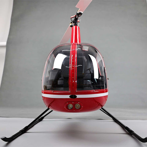 RVE R22 Robinson 1/4.5 Scale 700-Class RC Helicopter, 2.4GHz 6CH GPS Scale Model with H2 Flight Controller( RTF/KIT Version)