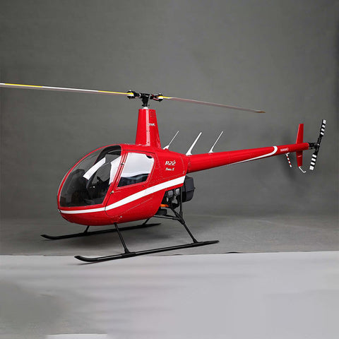 RVE R22 Robinson 1/4.5 Scale 700-Class RC Helicopter, 2.4GHz 6CH GPS Scale Model with H2 Flight Controller( RTF/KIT Version)