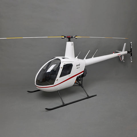 RVE R22 Robinson 1/4.5 Scale 700-Class RC Helicopter, 2.4GHz 6CH GPS Scale Model with H2 Flight Controller( RTF/KIT Version)