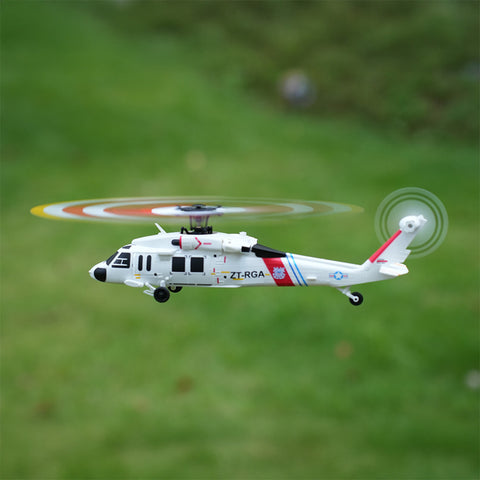 WL K270 UH-60L 2.4G 4CH 170-Class 4-Rotor Flybarless Realistic Helicopter Model with Barometric Altitude & Left/Right Hand Throttle Adjustment (Optical Flow RTF Version)