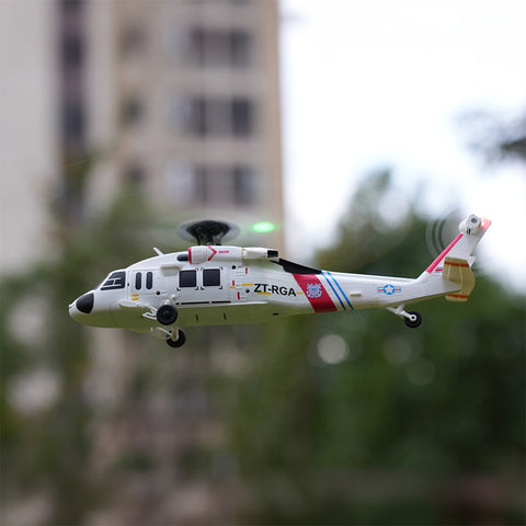 WL K270 UH-60L 2.4G 4CH 170-Class 4-Rotor Flybarless Realistic Helicopter Model with Barometric Altitude & Left/Right Hand Throttle Adjustment (Optical Flow RTF Version)