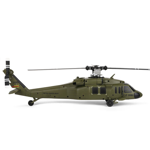 WL K270 UH-60L 2.4G 4CH 170-Class 4-Rotor Flybarless Realistic Helicopter Model with Barometric Altitude & Left/Right Hand Throttle Adjustment (Optical Flow RTF Version)