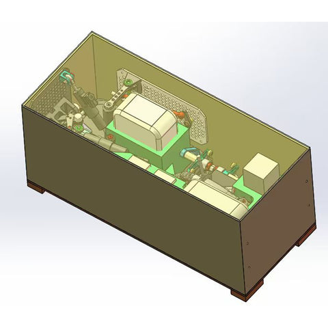 WOLFBUSH FF10 Flight Simulator Controller 10-Link 2.4G RC Transmitter with Throttle, Cyclic Stick & Rudder Pedals, ELRS 2.4G, CNC Metal Build for Fixed Wing, Helicopter & Multirotor