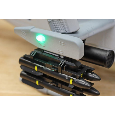 WOLFBUSH&ROBAN AH-1W 470-Class 2.4G 6CH Dual-Rotor RC Military Helicopter Model with GPS Positioning, Synchronized Turret & Left/Right-Hand Control (RTF Version)